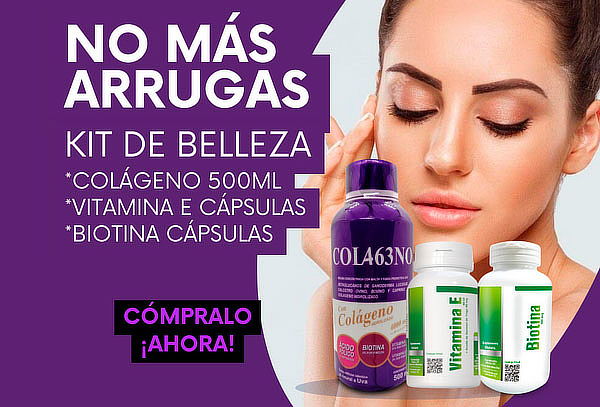 Kit de Belleza: Colágeno Hidrolizado + Biotina + Vitamina E