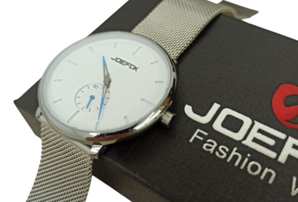 Reloj Joefox Pulso Metal Hombre Metalico Elegante Moderno