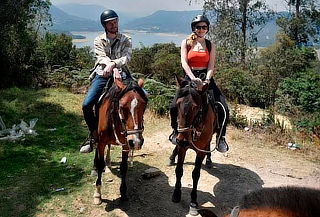 Recorrido Cabalgata para 2 Personas + Canelazo en la Calera