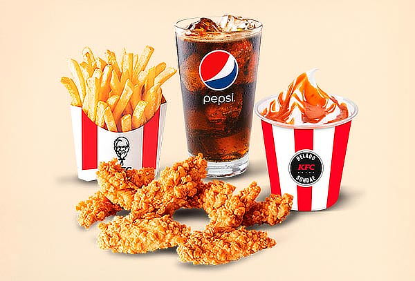 KFC Combo Alitas + Sundae  