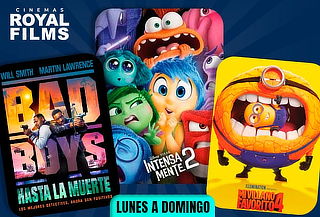 1 Entrada 2D Plus/Ultra a Royal Films ¡Lunes a Domingo!