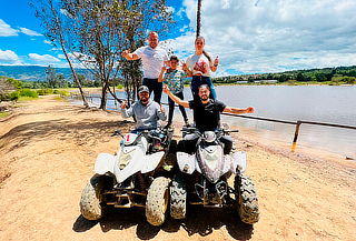 Para 2 Cuatrimoto en Villa de Leyva