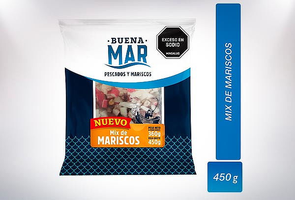 Mix de Mariscos Antillana X 500gr a Domicilio 