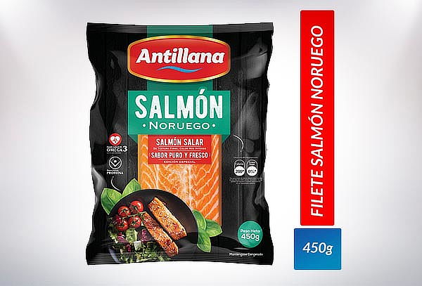 Filete de Salmón Noruego x 450g a Domicilio 