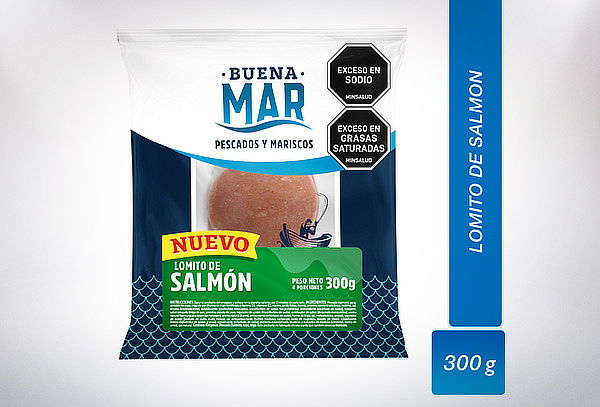 Lomito de Salmon Buena Mar x 300g a Domicilio 