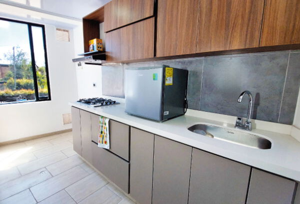 Apartamento amoblado en cota + 1 semana + 2 personas