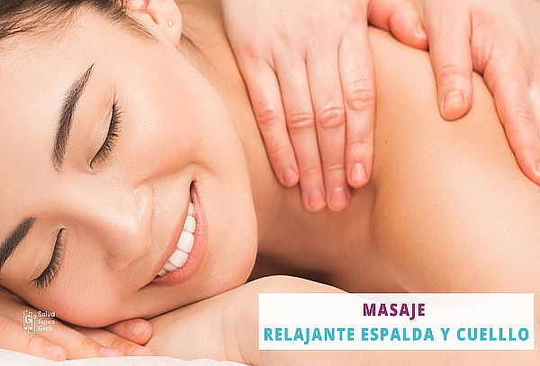 Masaje relajante de espalda y cuello