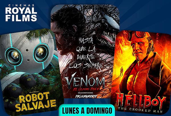 1 Entrada 2D Plus/Ultra a Royal Films ¡Lunes a Domingo!