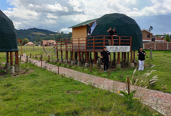 1 Noche Romántica  Glamping para 2 + Balcón Love en Sogamoso