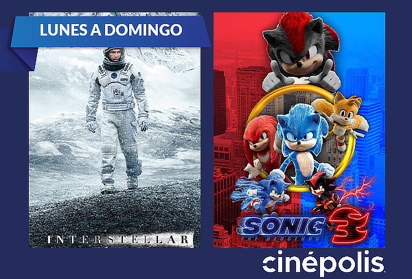 CINÉPOLIS 1 Entrada 2D ¡Lunes a Domingo! 