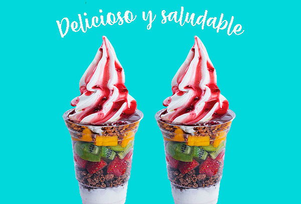 Disfruta De 2 Go Parfait con Elección De 5 Topping C/U.