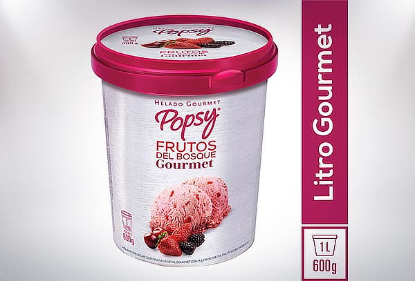 1 Litro de Helado POPSY® Todos los Sabores