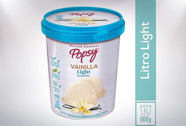 1 Litro de Helado POPSY® Todos los Sabores