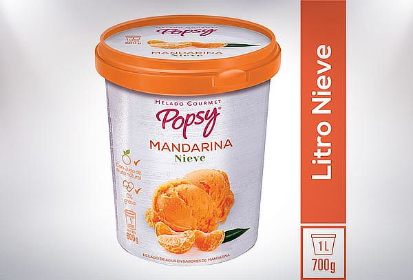 1 Litro de Helado POPSY® Todos los Sabores