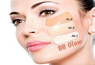 BB Glow facial piel porcelana + Nutrición + Color + Limpieza