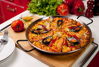 Paella de Mariscos o Pastas Marineras para 10 Personas 