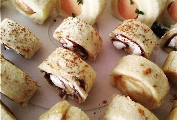 60 Pasabocas Rollitos de Canapés, Salados y Dulces