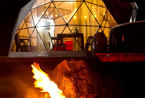 Noche de Glamping para 2 + Desayuno + Jacuzzi Opción Cena