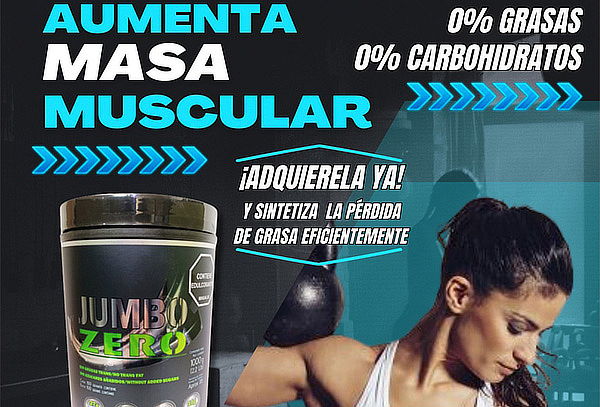 Proteína Deportiva Jumbo Zero de 2 Libras