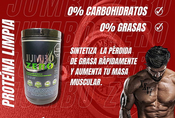 Proteína Deportiva Jumbo Zero de 2 Libras