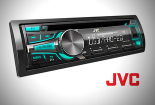 Radio para carro JVC 30%