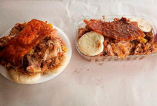 Lechona Crocante Carnuda y Fresca de 20 a 150 Porciones