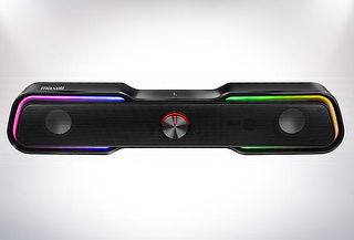 Bocina Maxell Soundbar RGB SS-L900 3.5mm + Adaptador USB-C