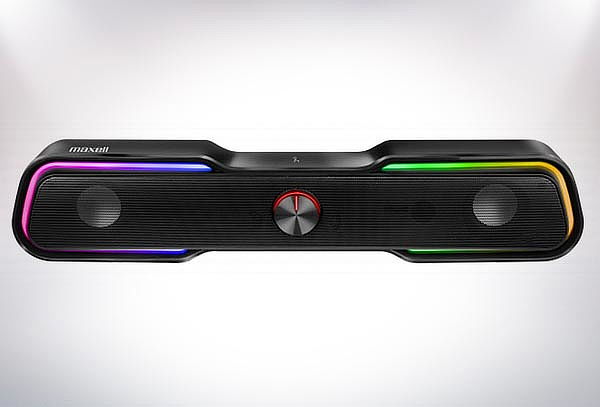Bocina Maxell Soundbar RGB SS-L900 3.5mm + Adaptador USB-C