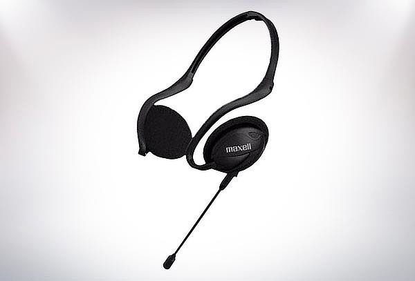 Diadema Maxell Detachable H-Mic USB-C con Adaptador USB.