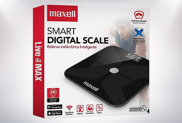 Balanza Inteligente Maxell Digital Scale WiFi