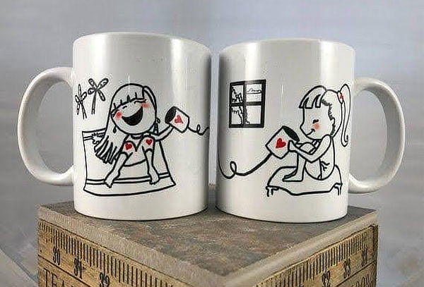 Mug Decorativo Personalizado 1, 2 ó 6 Unidades 