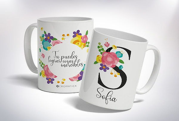 Mug Decorativo Personalizado 1, 2 ó 6 Unidades 