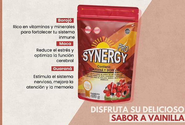 Proteína en Polvo Synergy Pro 45 gr - Salud Cardiovascular