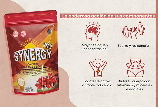 Proteína en Polvo Synergy Pro 45 gr - Salud Cardiovascular