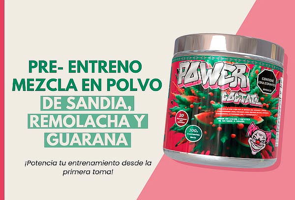 Power Coctail - Pre Entreno para Máximo Rendimiento