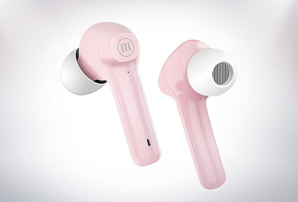 Audífonos Maxell Duo Dynamic Bluetooth – Rosa In-Ear