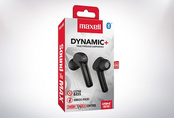 Audífonos Maxell Duo Dynamic Bluetooth – Rosa In-Ear