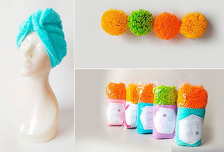 1 Turbante + Esponja de Baño + 3 MiniToallas Desmaquillantes