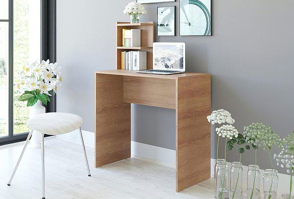 Escritorio Seattle Color Almendra en Muebles 2020