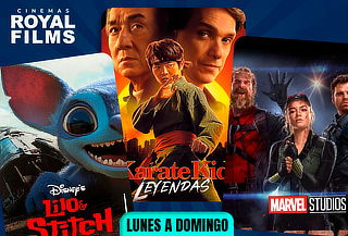 1 Entrada 2D Plus/Ultra a Royal Films ¡Lunes a Domingo!