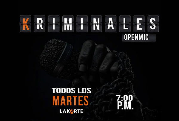Martes de Comedia KRIMINALES - OPEN MIC