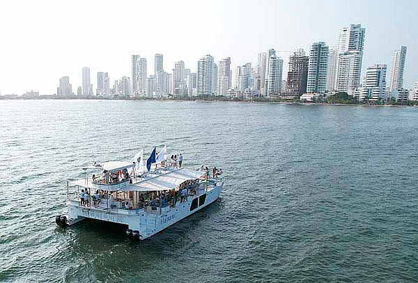 Tour en Catamarán Recorrido Panorámico + Barra Libre + DJ