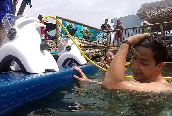 Aquanautas, Caminata Submarina en Santa Marta