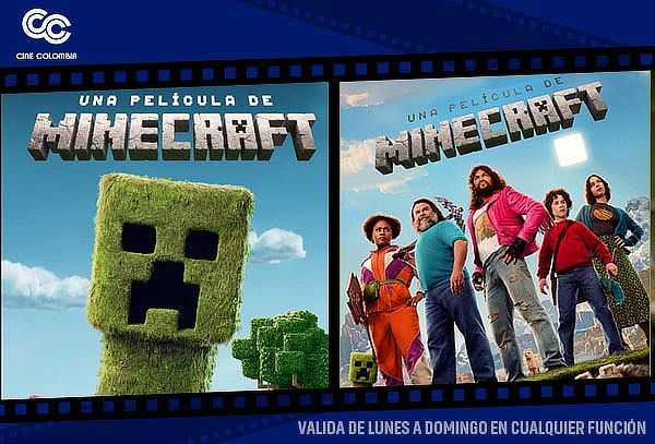 ¡Entrada 2D en Cine Colombia ¡Lunes a Domingo!