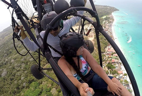 Vuelo en Parapente a Motor en Cartagena 