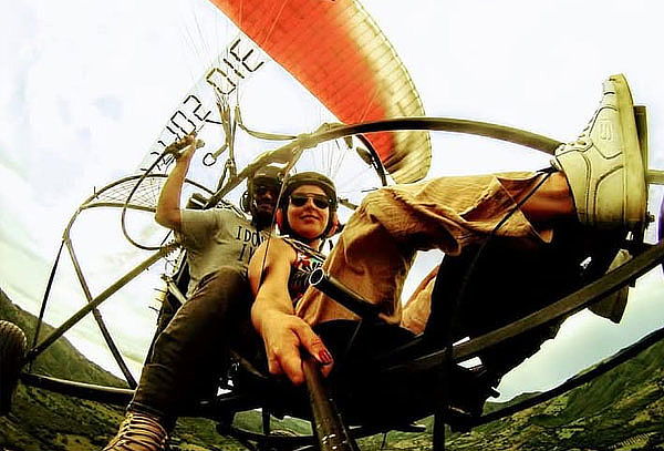 Vuelo en Parapente a Motor en Cartagena 
