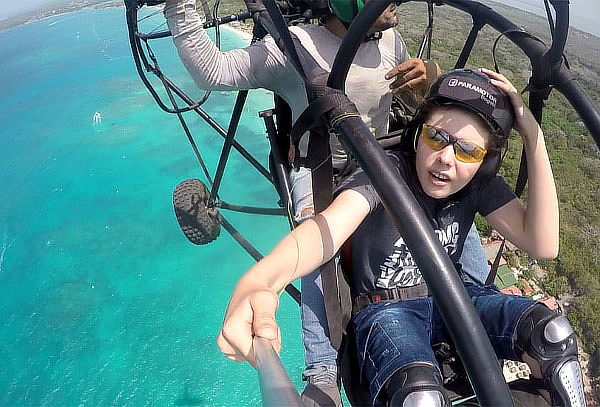Vuelo en Parapente a Motor en Cartagena 