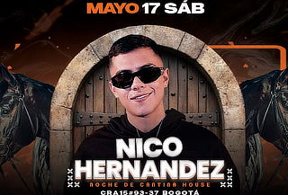 Entrada al Show de Nico Hernández – 17 de Mayo