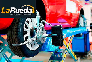 LA RUEDA: Alineación + 4 Balanceos + Rotación LA RUEDA: Alineación + 4 Balanceos + Rotación