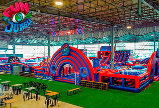 180 Minutos de Diversión Inflata Park Indoor en FUN JUNGLE